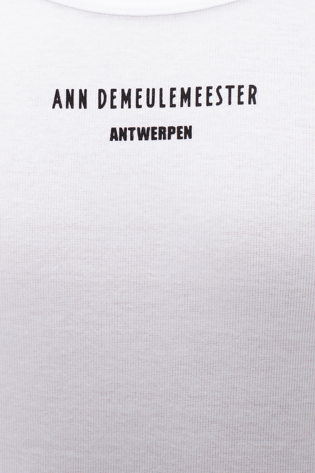 Ann Demeulemeester Logo tank top